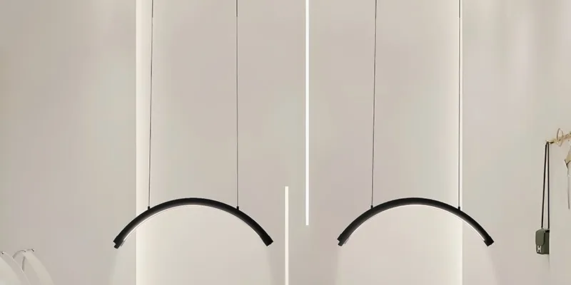 Lash room lighting: ceiling light for a lash studio