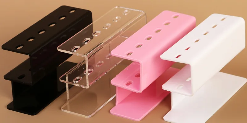 Lash tool holder and desk organizer for tweezers and brushes
